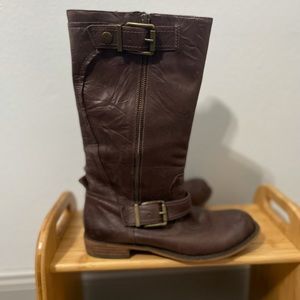 Gianni Bini tall moto boot